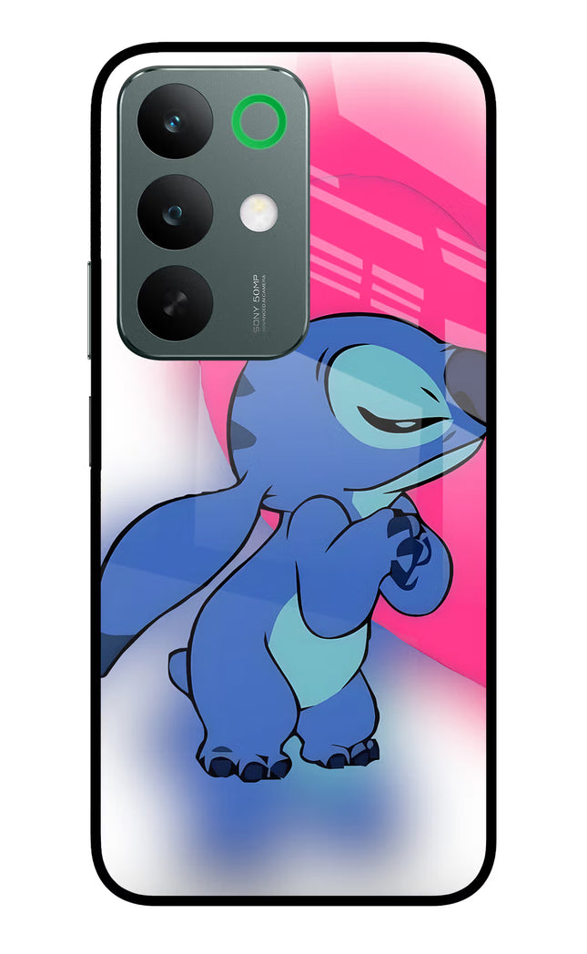 Stitch Hug Realme C85 5G Glass Case Back Cover by Casekaro