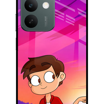 Marco Sunset Realme C85 5G Glass Case Back Cover by Casekaro
