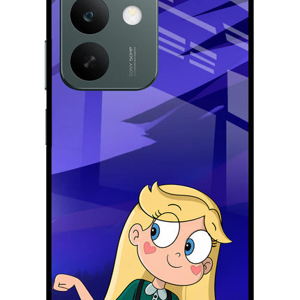 Star Glow Realme C85 5G Glass Case Back Cover by Casekaro