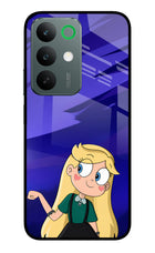 Star Glow Realme C85 5G Glass Case Back Cover by Casekaro