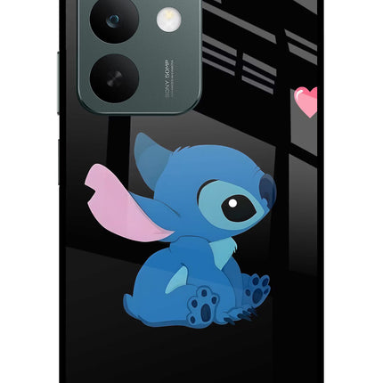 Stitch Crush Realme C85 5G Glass Case Back Cover by Casekaro