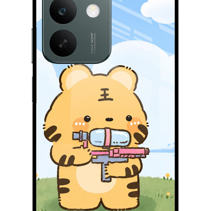 Tiger Treat Realme C85 5G Glass Case