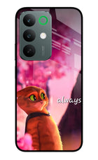 Always Cat Realme C85 5G Glass Case Back Cover by Casekaro