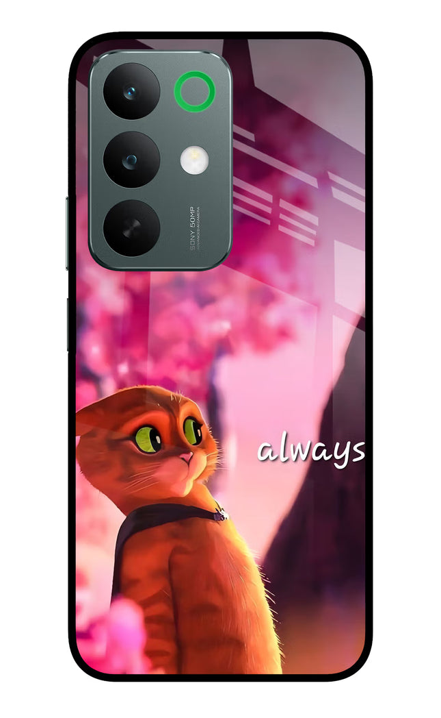 Always Cat Realme C85 5G Glass Case Back Cover by Casekaro