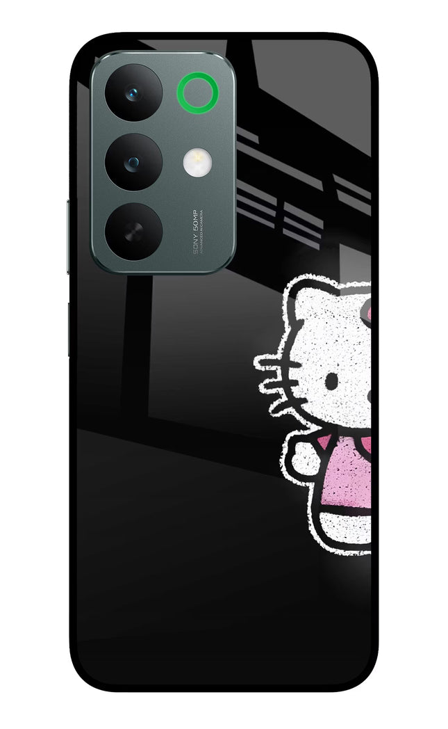 Kitty Charm Realme C85 5G Glass Case Back Cover by Casekaro