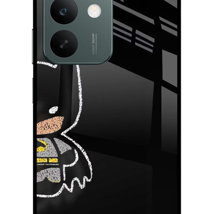 Bat Kitty Realme C85 5G Glass Case Back Cover by Casekaro