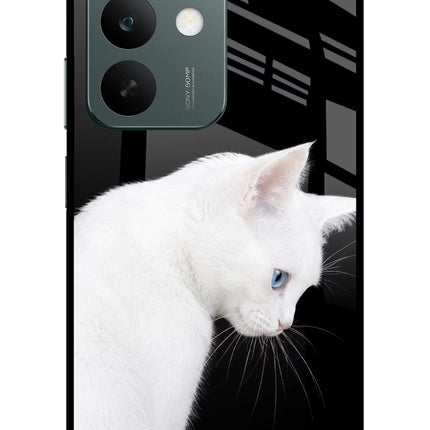 Snow Gaze Realme C85 5G Glass Case Back Cover by Casekaro
