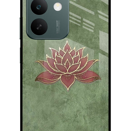 Lotus Grace Realme C85 5G Glass Case