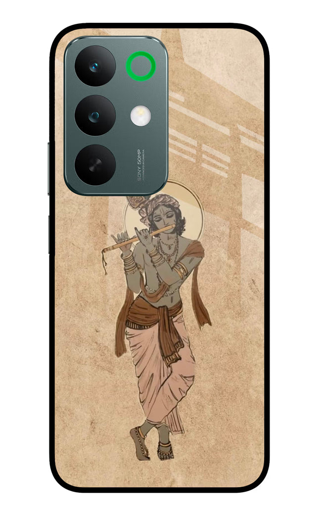 Krishna Realme C85 5G Glass Case Back Cover by Casekaro