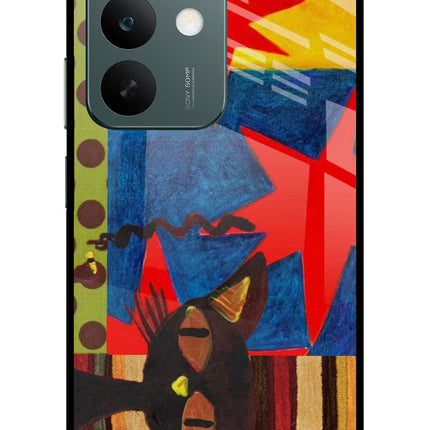 Pop Cat Realme C85 5G Glass Case