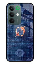Koi Blue Realme C85 5G Glass Case