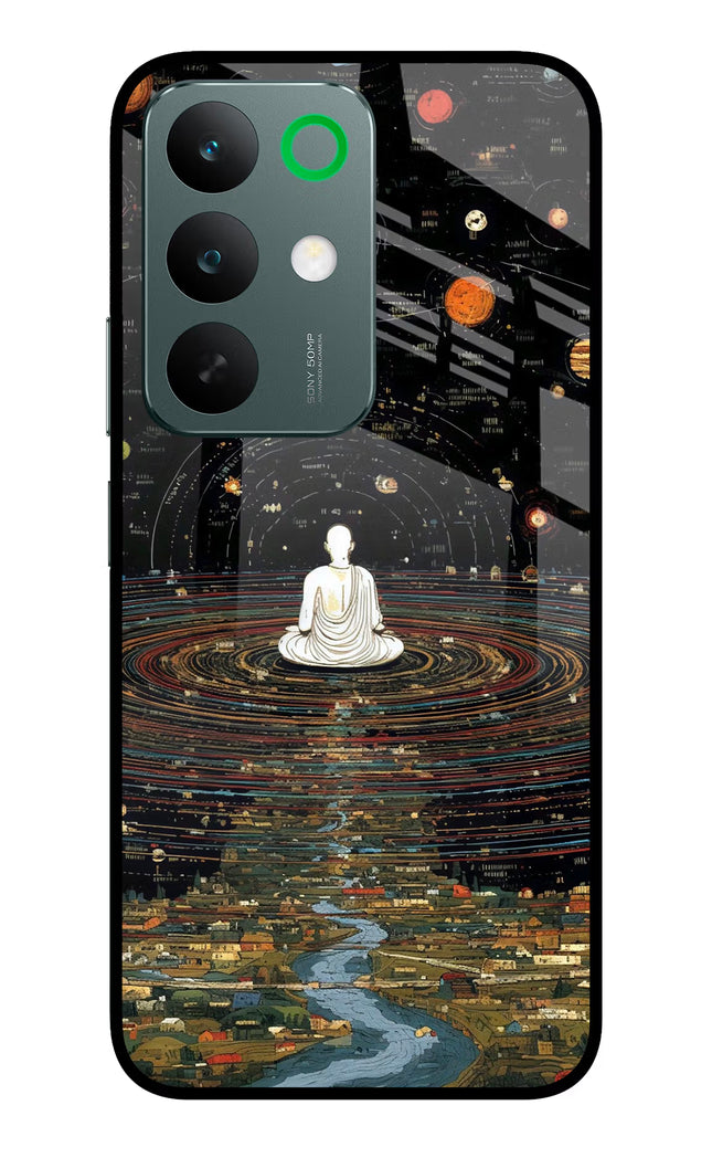 Space Monk Realme C85 5G Glass Case Back Cover by Casekaro