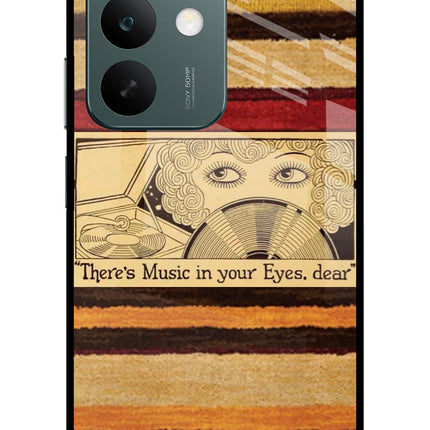 Vinyl Stripes Realme C85 5G Glass Case