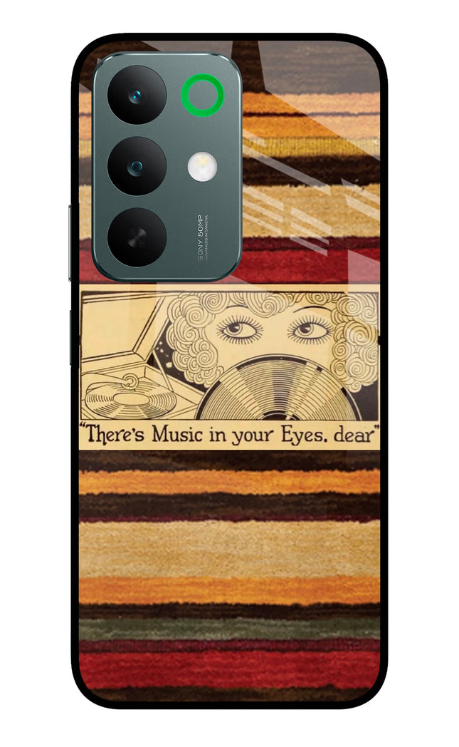 Vinyl Stripes Realme C85 5G Glass Case
