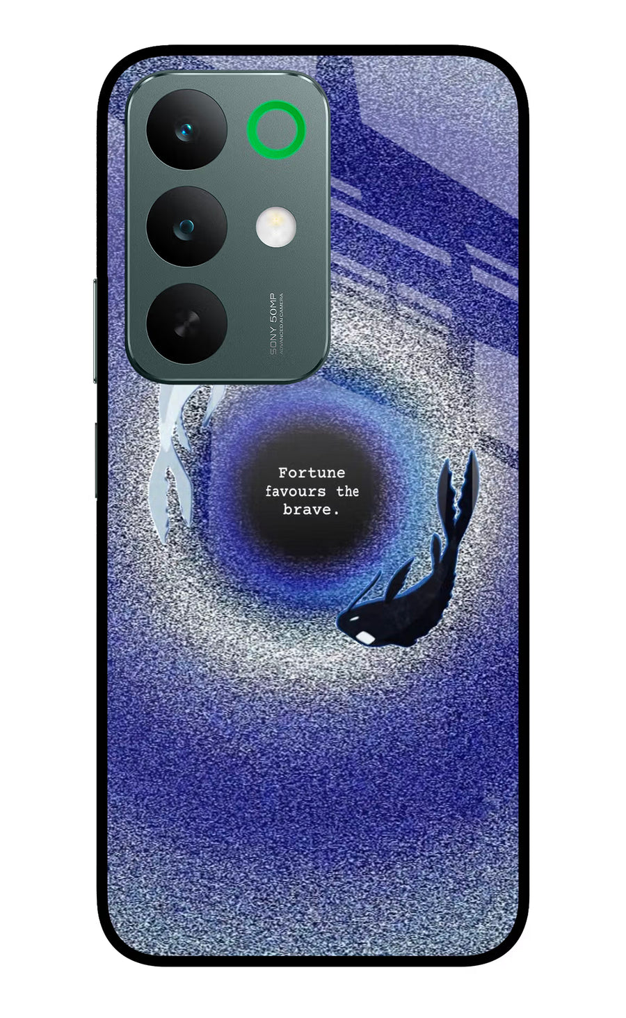 Dark Koi Realme C85 5G Back Cover, Glass case