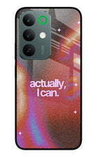Pink Aura Realme C85 5G Glass Case Back Cover by Casekaro