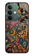 Folk Print Realme C85 5G Glass Case