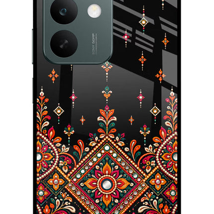 Noir Mehfil Realme C85 5G Glass Case