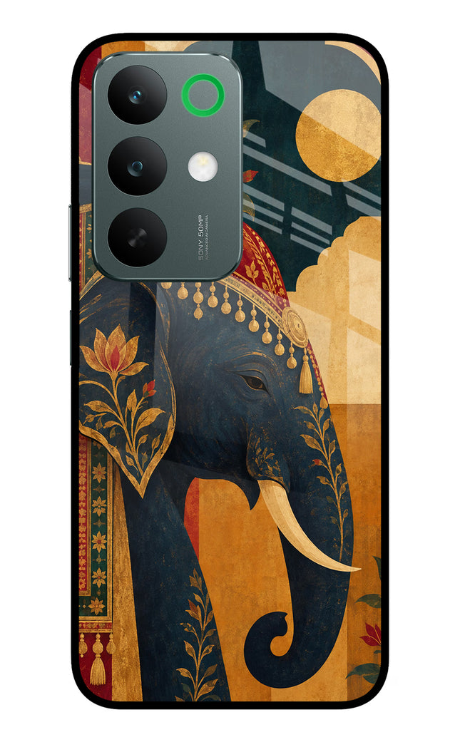 Royal Elephant Realme C85 5G Glass Case Back Cover by Casekaro