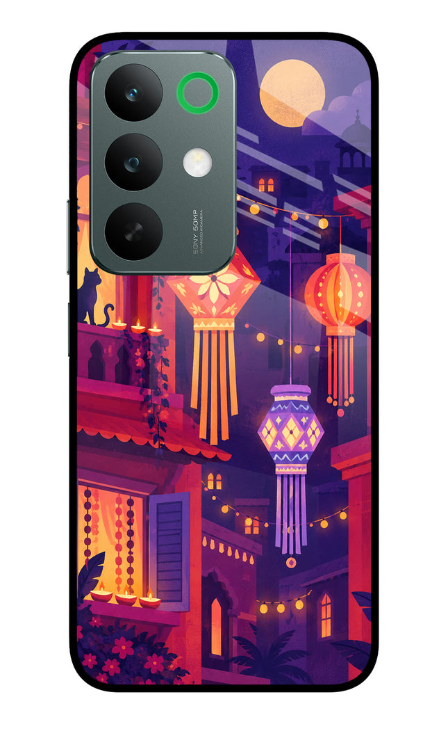 Lantern Lane Realme C85 5G Glass Case Back Cover by Casekaro