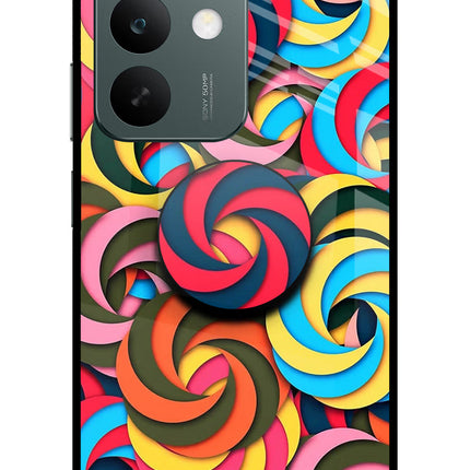 Spiral Pattern Realme C85 5G Pop Case by Casekaro