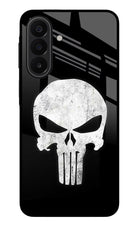 Punisher Skull Samsung A27 5G Glass Case Back Cover by Casekaro