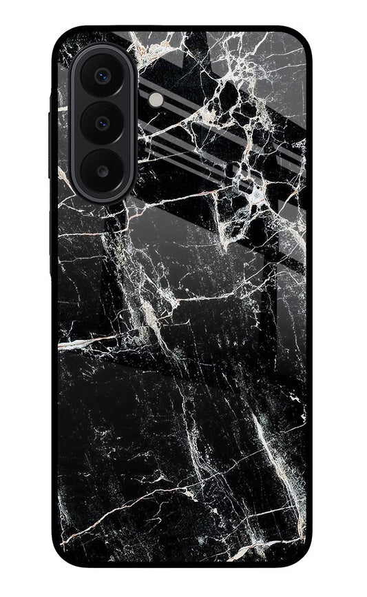 Black Marble Texture Samsung A27 5G Glass Case
