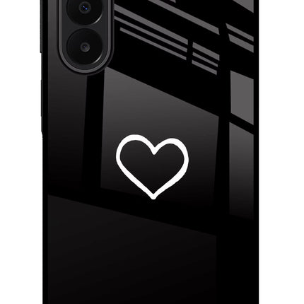 Heart Samsung A27 5G Glass Case Back Cover by Casekaro