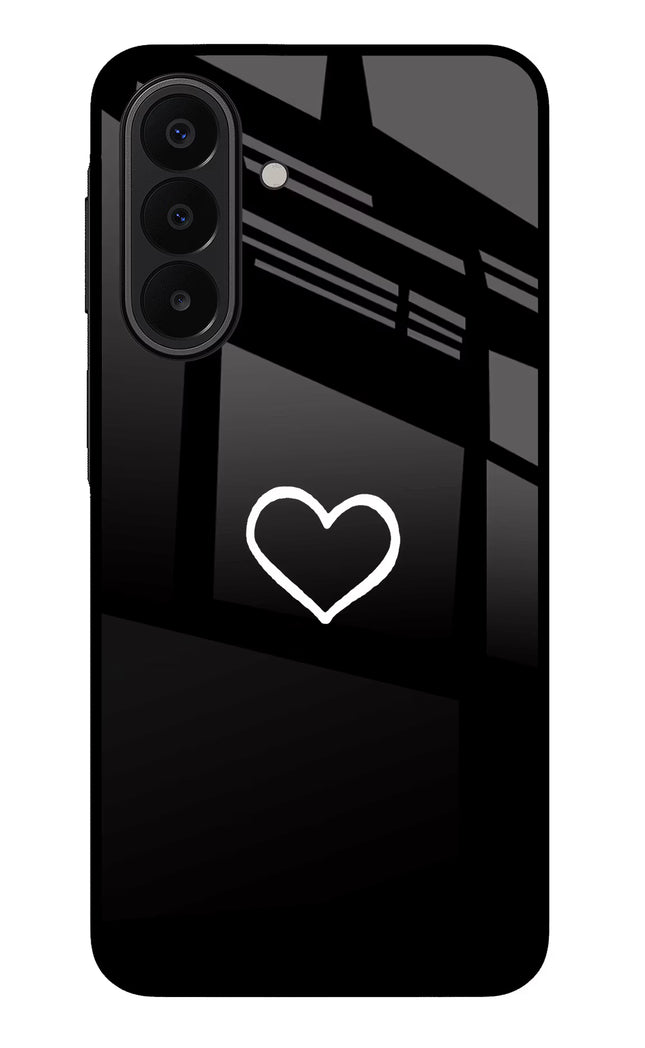 Heart Samsung A27 5G Glass Case Back Cover by Casekaro
