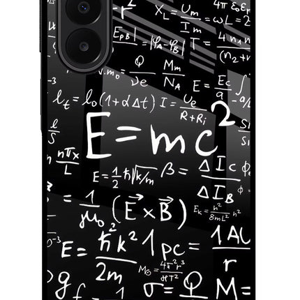 Physics Formula Samsung A27 5G Glass Case Back Cover by Casekaro