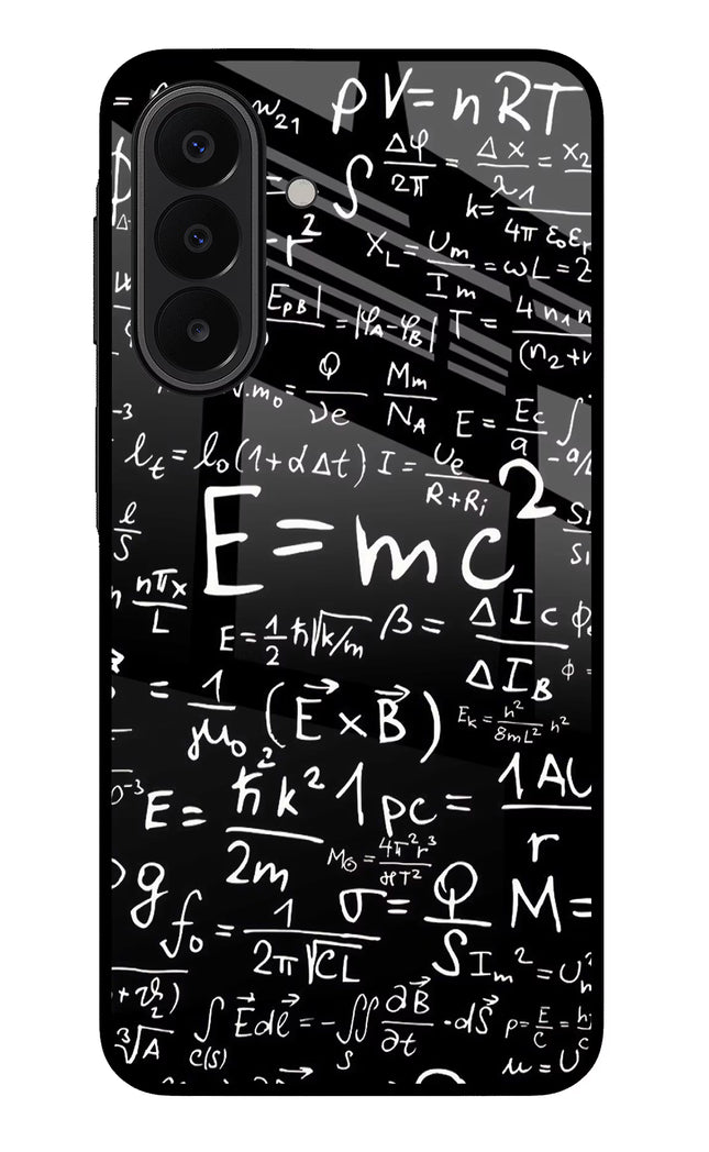 Physics Formula Samsung A27 5G Glass Case Back Cover by Casekaro
