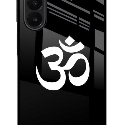 Om Samsung A27 5G Glass Case Back Cover by Casekaro