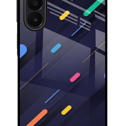 Abstract Design Samsung A27 5G Glass Case Back Cover by Casekaro