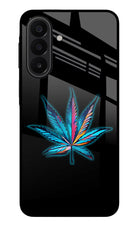 Weed Samsung A27 5G Glass Case Back Cover by Casekaro
