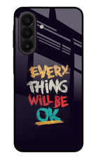 Everything Will Be Ok Samsung A27 5G Glass Case Back Cover by Casekaro