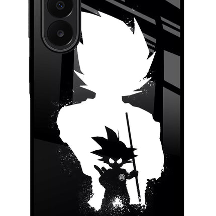 Goku Shadow Samsung A27 5G Glass Case Back Cover by Casekaro
