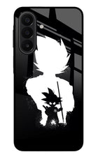 Goku Shadow Samsung A27 5G Glass Case Back Cover by Casekaro
