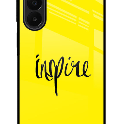 Inspire Samsung A27 5G Glass Case Back Cover by Casekaro
