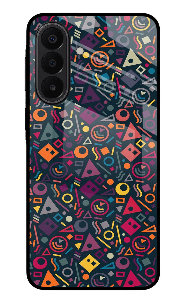 Geometric Abstract Samsung A27 5G Glass Case Back Cover by Casekaro