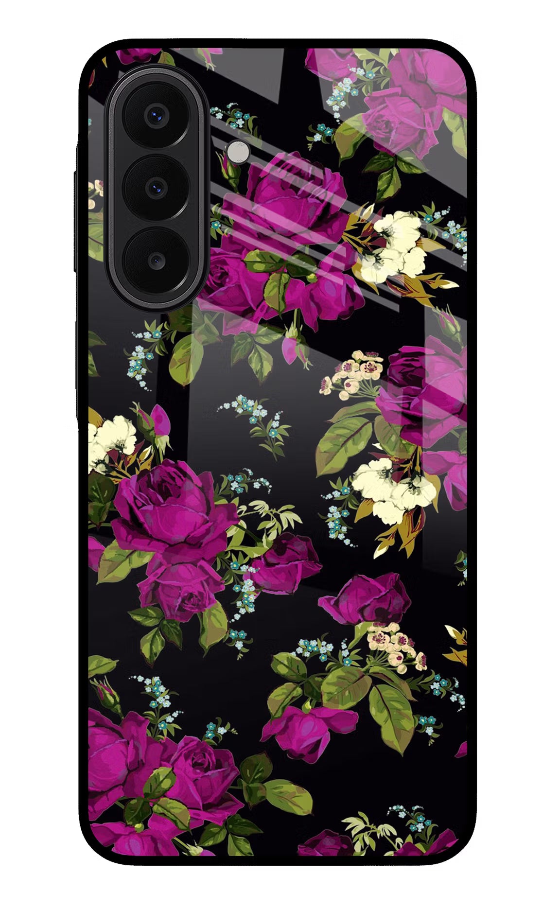 Flowers Samsung A27 5G Glass Case