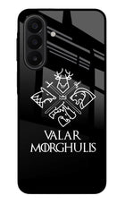 Valar Morghulis | Game Of Thrones Samsung A27 5G Glass Case Back Cover by Casekaro