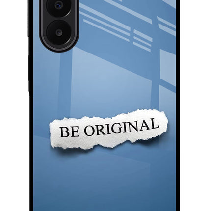 Be Original Samsung A27 5G Glass Case Back Cover by Casekaro