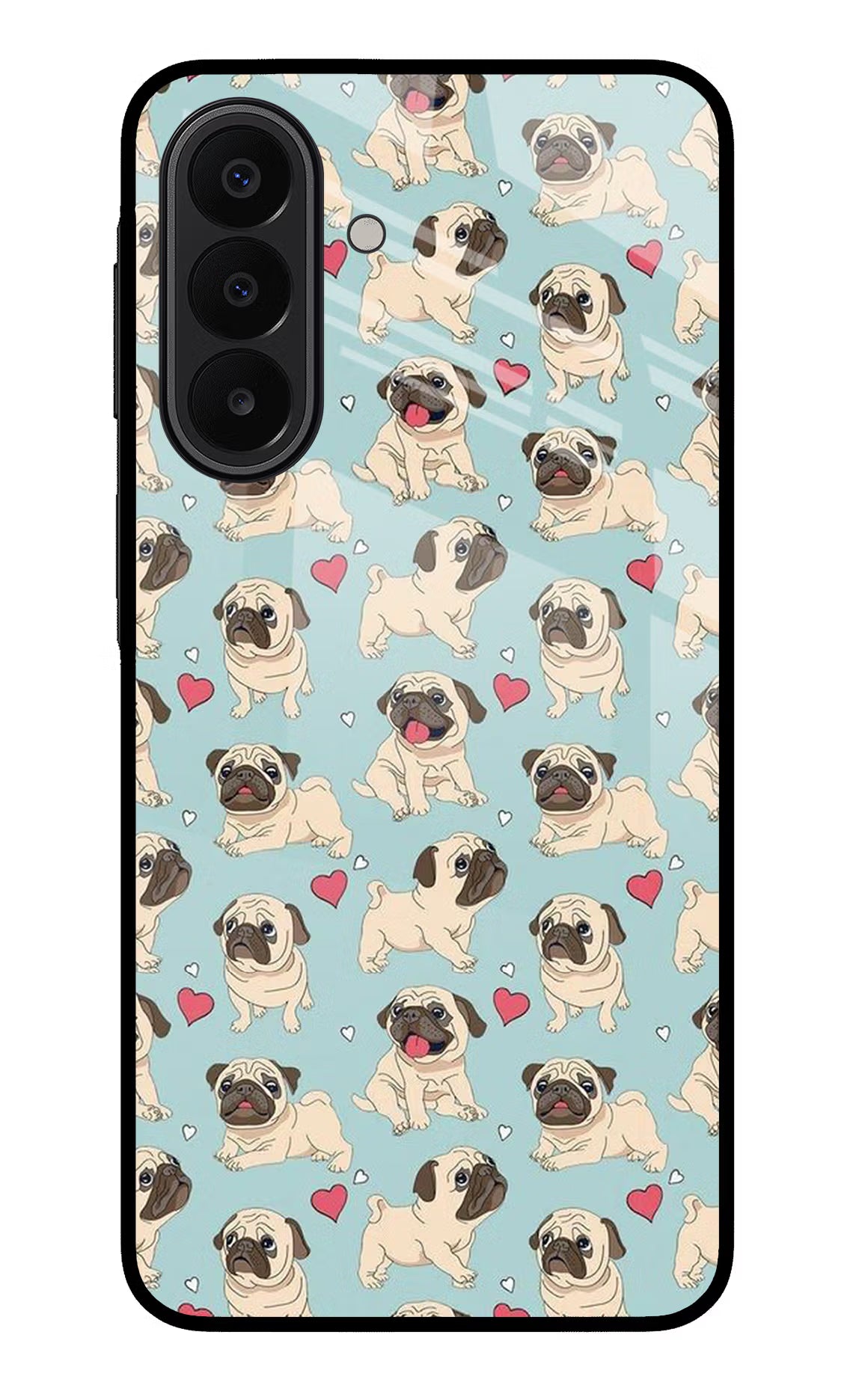 Pug Dog Samsung A27 5G Glass Case