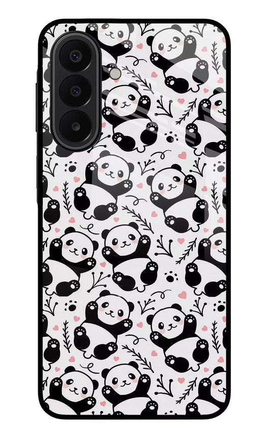 Cute Panda Samsung A27 5G Glass Case
