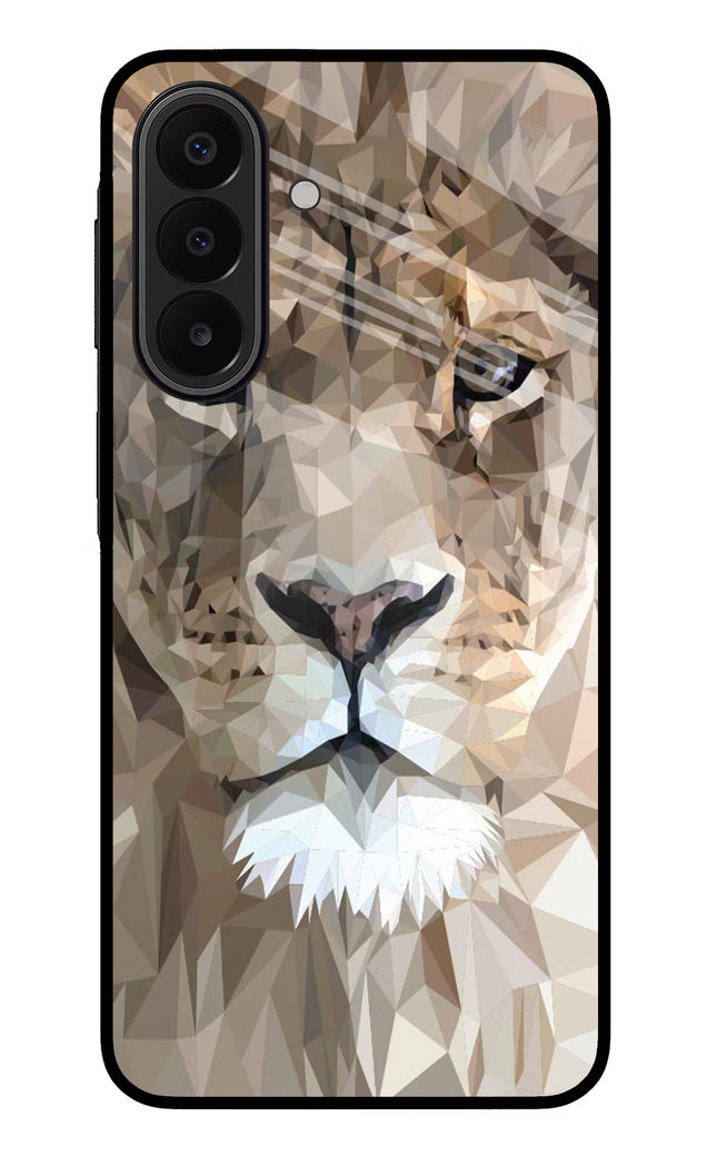 Lion Art Samsung A27 5G Glass Case Back Cover by Casekaro