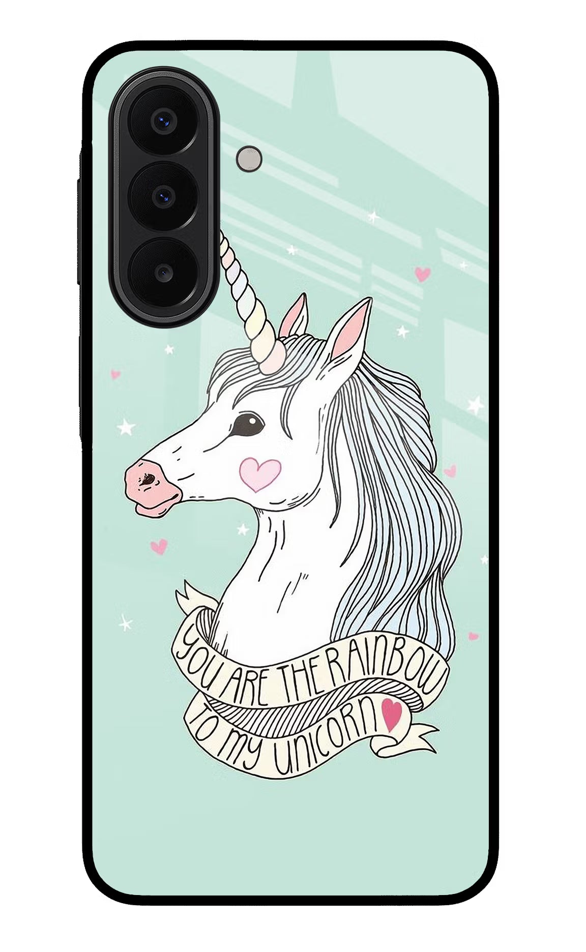 Unicorn Wallpaper Samsung A27 5G Glass Case