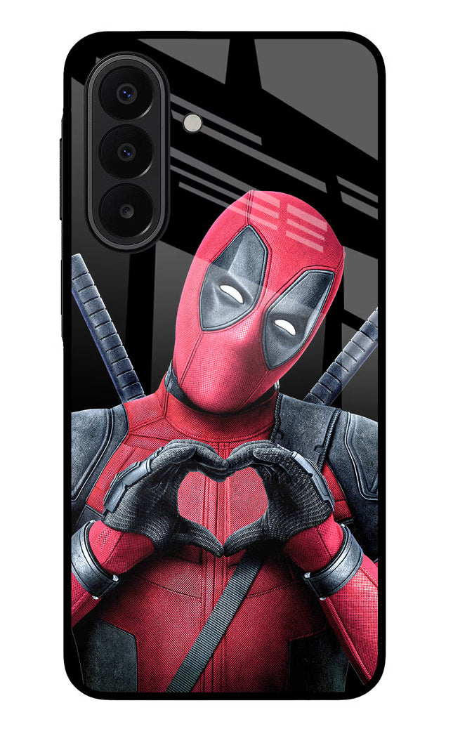 Deadpool Samsung A27 5G Glass Case Back Cover by Casekaro