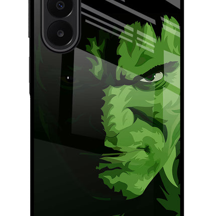 HULK Samsung A27 5G Glass Case Back Cover by Casekaro
