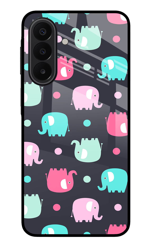 Elephants Samsung A27 5G Glass Case Back Cover by Casekaro