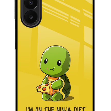 I'm on Ninja Diet Samsung A27 5G Glass Case Back Cover by Casekaro